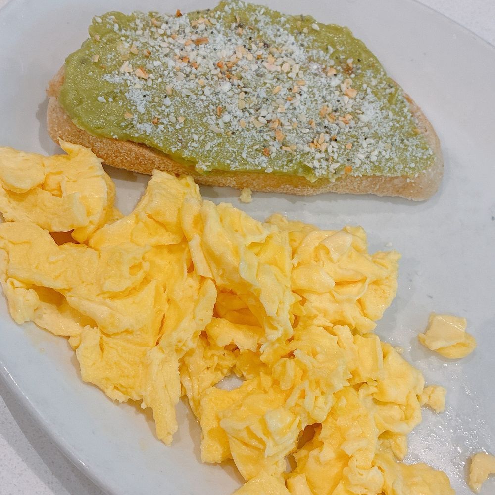 Corona Beach House - Avocado Toast with scrambled eggs - American Near Me - Miami, Florida