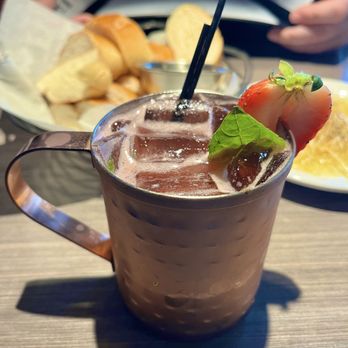 Bella Milano - Strawberry Basil Mule - Italian Near Me - Edwardsville, Illinois Bella Milano - Strawberry Basil Mule - Italian Near Me - Edwardsville, Illinois