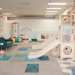 Rainbow Bins Playroom