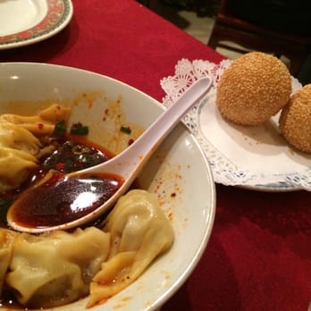 Lu Lu Seafood - Sesame balls and hot shrimp and pork dumplings. - Seafood Near Me - St Louis, Missouri