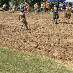 West Boggs Park - Kids n mud