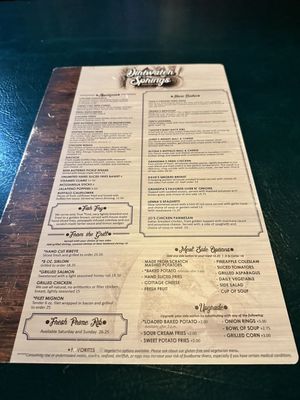 Menu photo 1 Dirtwater Springs Apache Junction, AZ Menu photo 1 Dirtwater Springs Apache Junction, AZ