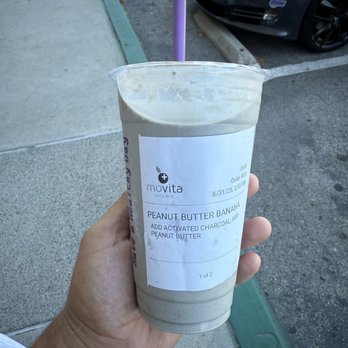 Movita Juice Bar - PEANUT BUTTER BANANA - Juice Bars & Smoothies Near Me - La Mirada, California
