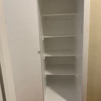 Pentori Handyman - After picture. Hall closet where our furnace used to be. - Handyman Near Me Pentori Handyman - After picture. Hall closet where our furnace used to be. - Handyman Near Me