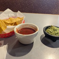 Tania's Mexican Restaurant - Chips, salsa, and guacamole