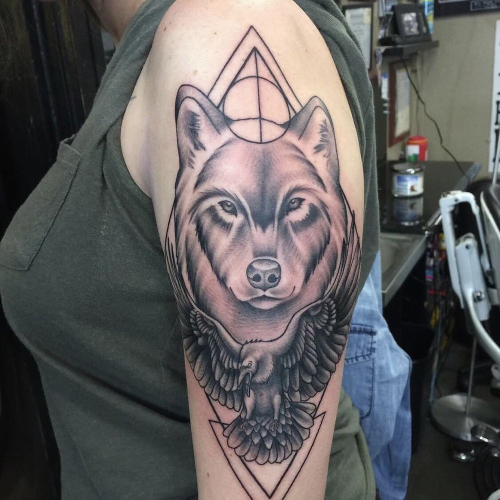 Big Bear Tattoo - Bree spent a full year helping me design this tattoo! She does amazing work! - Tattoo Near Me - Big Bear Lake, California