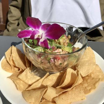 Gladstone's - Seafood ceviche. Very good I'm told. Not my thing. “Squid free zone” here. - Seafood Near Me - Long Beach, California