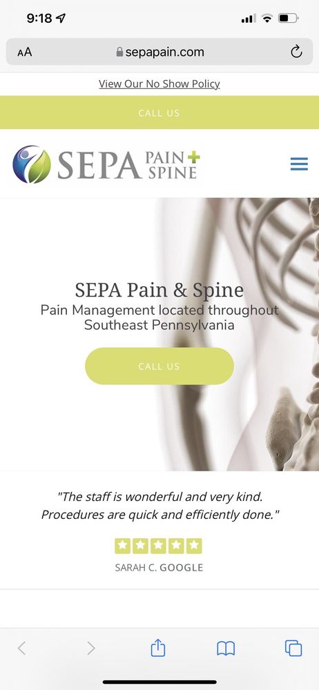 SEPA Pain & Spine - sleep specialist in East Norriton, PA