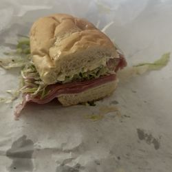 Jersey Giant Submarine Sandwiches - 5. Half Ham, Cheese and Capacola.