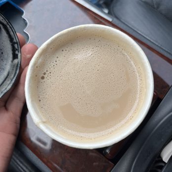 Espresso Roma Cafe - Latte with a rather strange, smell and taste - Cafes Near Me - Berkeley, California