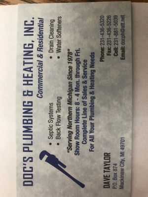 Doc's Plumbing & Heating