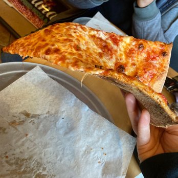 Florina’s Wood Fired Pizza & Pasta - Cheese slice (well done) - Pizza Near Me - Fishkill, New York Florina’s Wood Fired Pizza & Pasta - Cheese slice (well done) - Pizza Near Me - Fishkill, New York