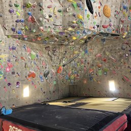 First floor bouldering corner First floor bouldering corner