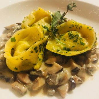 The Post Hotel Dining Room - Home made cheese tortellini 27.50$ - Canadian (New) Near Me - Lake Louise, Alberta