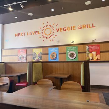 Veggie Grill by Next Level - Great seating area - Vegan Near Me - San Jose, California Veggie Grill by Next Level - Great seating area - Vegan Near Me - San Jose, California