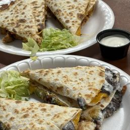 Black bean quesadillas Black bean quesadillas