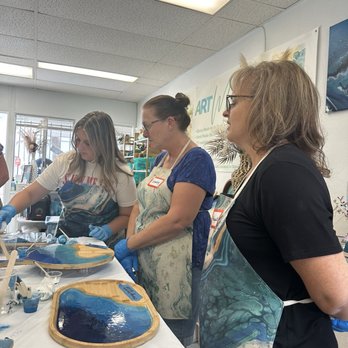 Art Magic Creative Studio - Class in progress - Art Classes Near Me - Oceanside, California