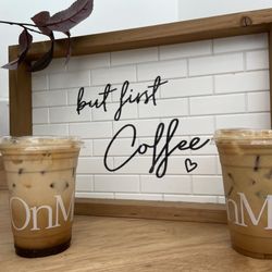 OnMe Cafe - Brown Sugar & Whipped Honey Latte