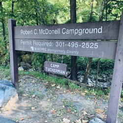 Robert C McDonnell Campground - Tuckerman Lane Entrance