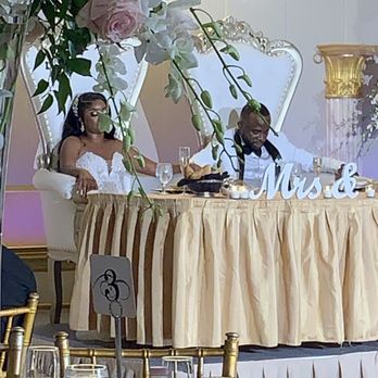 Leonard's Palazzo - Bride and groom! So adorable and blessed - Venues & Event Spaces Near Me - Great Neck, New York