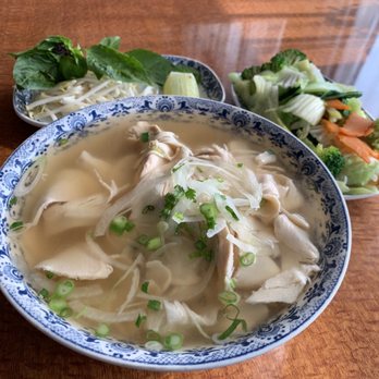 LeQuy - Chicken Pho with a side of Veggie - Vietnamese Near Me - Campbell, California LeQuy - Chicken Pho with a side of Veggie - Vietnamese Near Me - Campbell, California