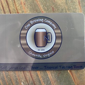 Odd BBQ - The Ono Brewing Company tab card. You need it for self-service, and to pay your tab at the end. Return it and sign the receipt. - New American Near Me - Chantilly, Virginia Odd BBQ - The Ono Brewing Company tab card. You need it for self-service, and to pay your tab at the end. Return it and sign the receipt. - New American Near Me - Chantilly, Virginia