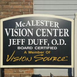 McAlester Vision Center - Visit us at 211 N 5th Street in McAlester.