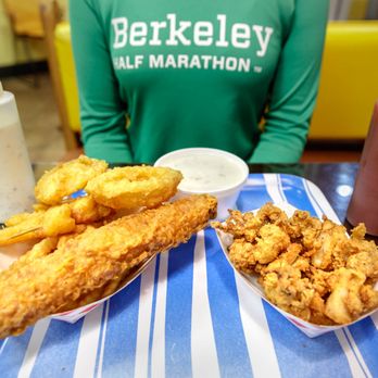 Harbor Fish and Chips - Basic Combo $9.85 "1 fish, 3 shrimp, chips, 3 onion rings" - Fish & Chips Near Me - San Jose, California Harbor Fish and Chips - Basic Combo $9.85 "1 fish, 3 shrimp, chips, 3 onion rings" - Fish & Chips Near Me - San Jose, California