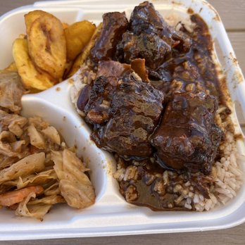 Barrington's Jamaican Kitchen - Oxtail Special - Caribbean Near Me - Bakersfield, California Barrington's Jamaican Kitchen - Oxtail Special - Caribbean Near Me - Bakersfield, California