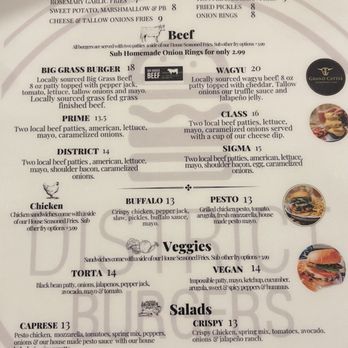 District Burger - District Burger Menu - Burgers Near Me - Broken Arrow, Oklahoma District Burger - District Burger Menu - Burgers Near Me - Broken Arrow, Oklahoma