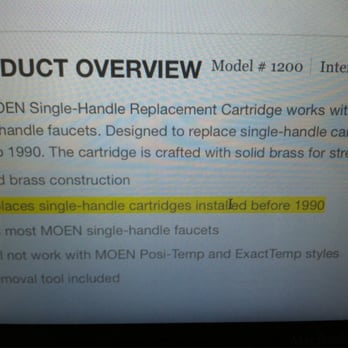 The Home Depot - wish i had found this tidbit on their website BEFORE being driven to drink by trying to make the wrong part work! doh! - Nurseries & Gardening Near Me - Rochester, New York The Home Depot - wish i had found this tidbit on their website BEFORE being driven to drink by trying to make the wrong part work! doh! - Nurseries & Gardening Near Me - Rochester, New York