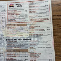 Junction Cafe - Menu