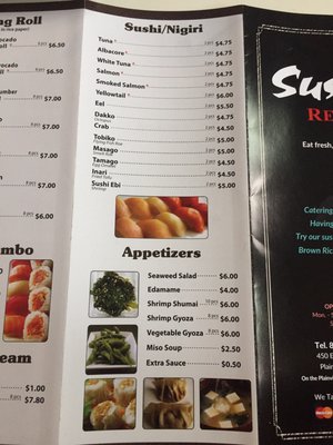 Menu photo 3 Sushi Red Plainville, CT
