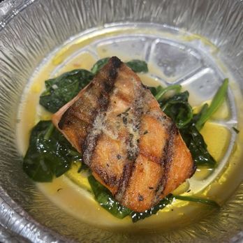 Eclipse di Luna - Beltline - Salmon with spinach - Spanish Near Me - Atlanta, Georgia Eclipse di Luna - Beltline - Salmon with spinach - Spanish Near Me - Atlanta, Georgia