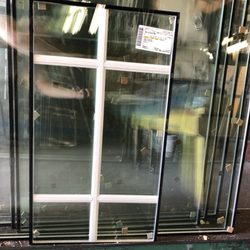 BC Glass of Stockton - We can order Dual pane units with custom grids. I.e sculpted grids or normal. With white and black coloring.