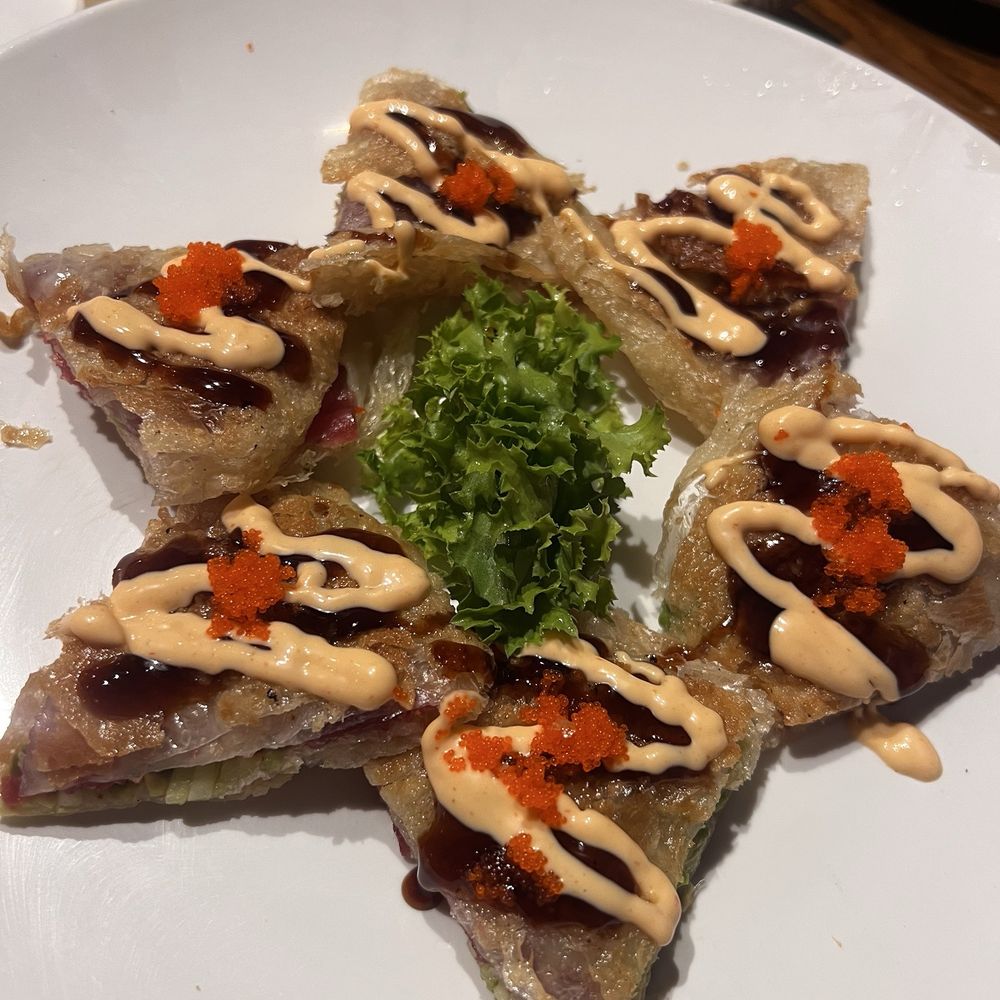 Sushi pizza