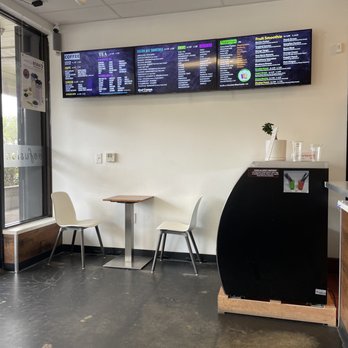 OoFusion - Menu & seating - Juice Bars & Smoothies Near Me - Lake Worth, Florida
