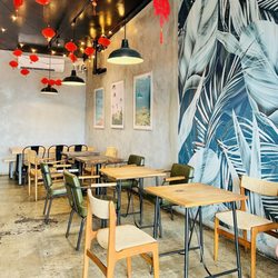 Egghead Cafe - This side of the restaurant is where you can order coffee, pastries, and order food for take out.