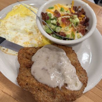 Himes Breakfast House - Chicken fried steak - Breakfast & Brunch Near Me - Tampa, Florida Himes Breakfast House - Chicken fried steak - Breakfast & Brunch Near Me - Tampa, Florida