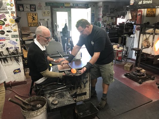 Manchester Hot Glass by null