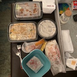 American Asian - The total haul of food
