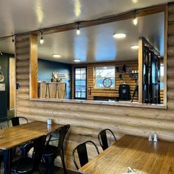 The Boathouse in Burley - Front Door entrance and more dining area