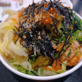 Poki One N Half - My large poke bowl with everything - Poke Near Me - San Diego, California