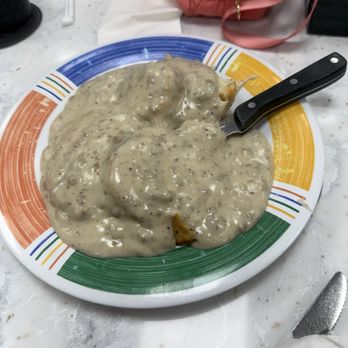 Juno Beach Cafe - Biscuit and Sausage Gravy Breakfast - Breakfast & Brunch Near Me - Juno Beach, Florida