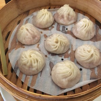 Everyday Noodles - Pork soup dumplings! Sooo juicy. Have some vinegar with it. Best way to eat - Chinese Near Me - Pittsburgh, Pennsylvania