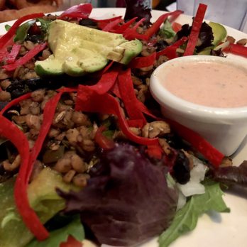 Stella's Lounge - Santa Fe Salad with tempeh! YUM - Burgers Near Me - Grand Rapids, Michigan