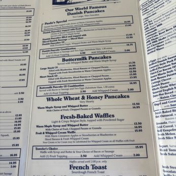 Paula's Pancake House - Menu - Breakfast & Brunch Near Me - Solvang, California