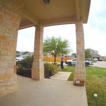 Hook And Ladder Tree Service - All done, but double checking his work. - Tree Services Near Me - Belton, Texas Hook And Ladder Tree Service - All done, but double checking his work. - Tree Services Near Me - Belton, Texas