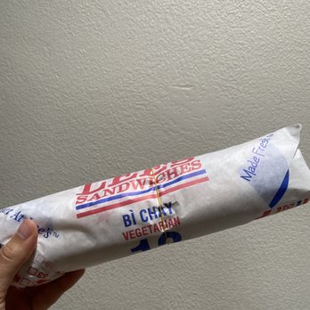 Lee's Sandwiches - Banh mi sandwich #12 vegetarian! - Sandwiches Near Me - Cupertino, California