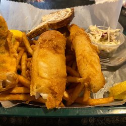 Backwoods Bar and Grill - Perch dinner